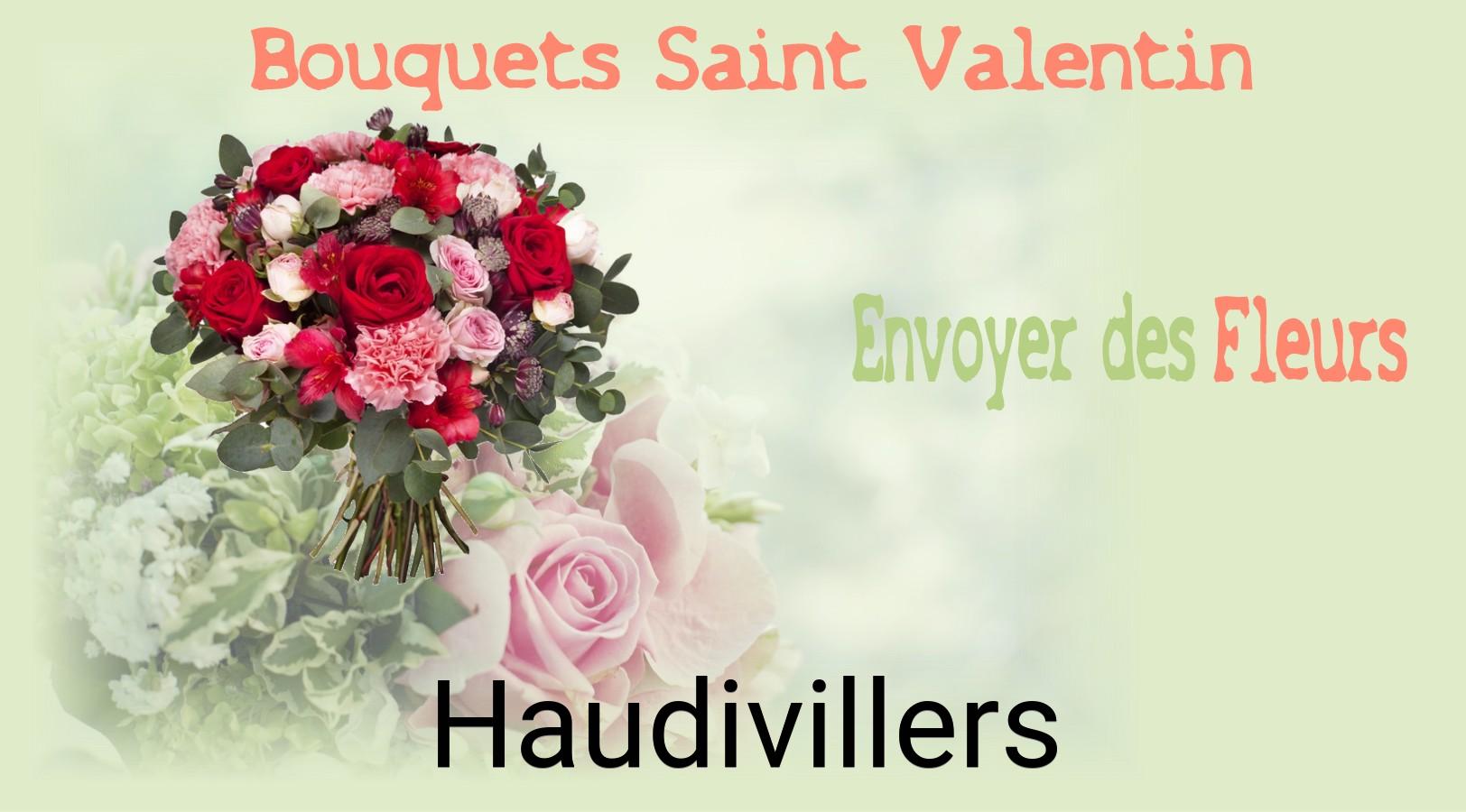 Roses de Saint-Valentin livrées à Haudivillers